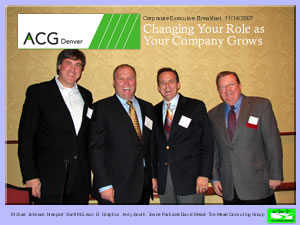 ACG Changing Role as Company Grows - 11.14.07
