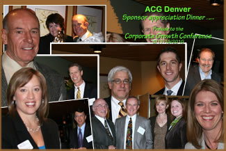 ACG Denver Sponsor Appreciation Dinner 3/4/10