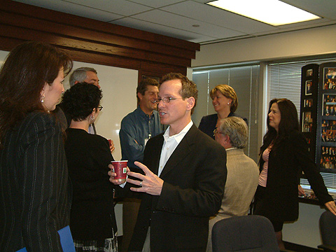 Networking before and after Roundtable discussion