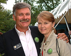 Rep. Al White and wife
