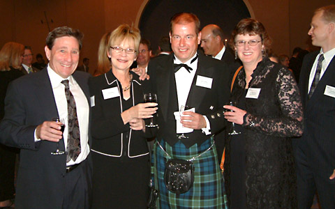 Eddie & his wife with fellow AEA Attendees 