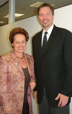Ambassador Claudia Fritsche, Brian Vogt