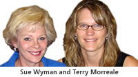 Women in IT, Sue Wyman and Terry Morreale