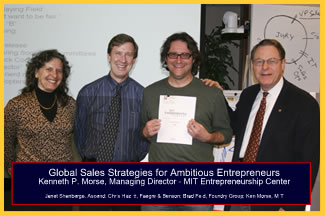 MIT Entrepreneurship Ctr: Global Sales Strategies