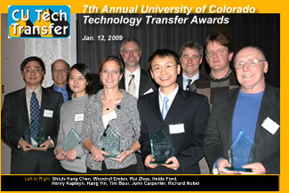CUTTO Tech Transfer Awards Gala January 12, 2009