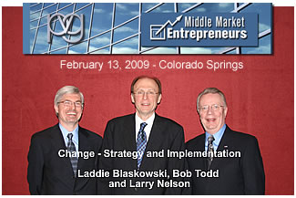 Middle Market Entrepreneurs - Colorado Springs 2/13/09 