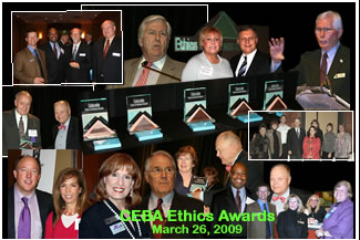 CEBA Ethics in business Awards  3/26/09