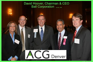 ACG Denver, Dave Hoover, Chairman & CEO, Ball Corp., Keynote