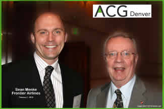 ACG Denver 2/1/10: Sean Menke, Frontier Airline, Keynote Speaker