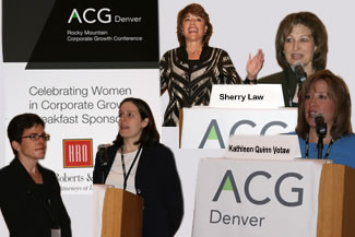 ACG: Annual Women in Corporate Growth Breakfast at the RMCGC 2010