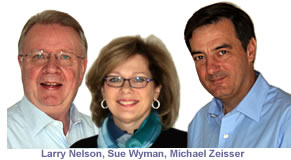 Larry Nelson, Sue Wymann & Michael Zeisser, Sr. 
           Vice President, Liberty Media