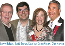 David Brown, Keynote - ACG March with Larry Nelson, Kathleen Quin Votaw and Chet Marino