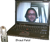 Brad Feld via Skype from Tuscanny, Italy
