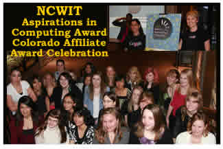 NCWIT Aspirations in Computing Awards Celebration - Colorado Affiliate, Boulder 3/5/2011