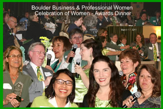 Boulder Business & Professional Women - Celebration of Women - Awards Dinner 3/17/11