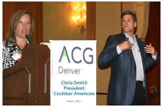 ACG Denver, Chris Smith, Cochlear Americas 8/2/2011