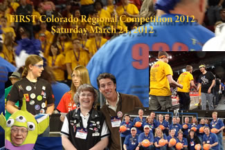 Colorado FIRST Regional Competiton 3/24/12