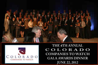 Colorado Companies to Watch 2012 Gala - Awards Dinner 6/22/2012