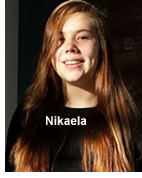 Nikaela, August 2014 - Age 14, Diabetes Fighter