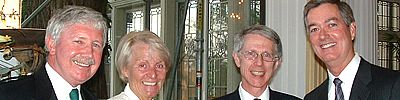 HMC John & Metta Maguire; Ambassador, Sir David Manning and Governor Bill Owens 
