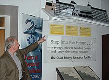 2. Here we are in the lobby of the SERF Building. Photos to my right. This building is very interesting.