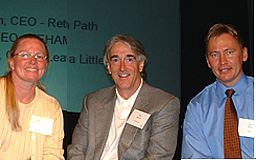 Mary Beth Lewis, CFO, Noodles; Timothy Rodell, CEO, Globeimmune; Art Ziele, Founder, Inflow