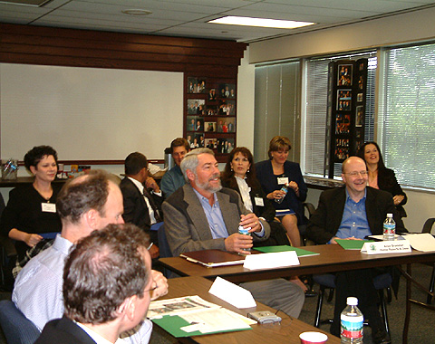 Roundtable participants: David Orlandella; Roger Fillion,  Business Reporter, RMtnNews; Russ Farmer, SBIR Colorado; Arlen Brammer, HRO; and audience