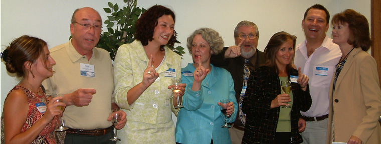 Irene Pangos, Gary Held, Merrily Hill Smith, Denise Brown, Bud McGrath, Leslie Madsen, Martin Cuff, Su Hawk