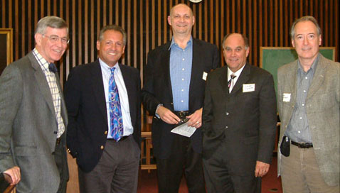 David Skaggs, Former Congressman and Executive Director Center for Democracy & Citizenship, John Morgese, Joe Waz, Roland Johnson, Dan Gillmor, Founder Grassroots Media Inc.