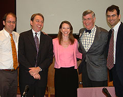 John Gastil, Professor of Political Communications, University of Washington, Jim Carptenter, Director Sen. Ken Salazar's CO Ofc & Campagin Manager, staff, David Skaggs, Phil Weiser