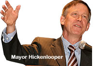 Mayor John Hickenlooper, 21 years later at RVC