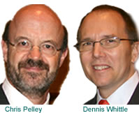 Chris Pelley, Capital Investment Management; and Dennis Whittle, Global Giving Organization