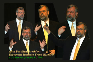 Economist Institute Trend Research, Alan Beaulieu 1/11/2011