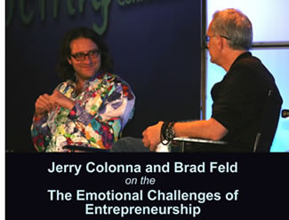 Brad Feld, Managing Director, Foundry Group & Jerry Colonna, Executive Coach and VC at DefragCon 2013
