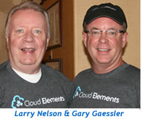 Larry Nelson with Gary Gaessler